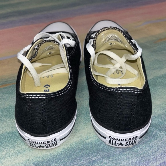 Converse Chuck Taylor All Star Ox Low Black Shoes Men's 9 Women's 11 Sneaker - Picture 4 of 8